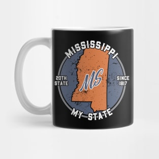 Mississippi My State Patriot State Tourist Gift Mug